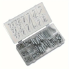 200pcs Spring Tool Kit with Compression Extension Springs Portable Steel Springs Assortment with Storage Case for DIY Cr