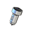 200W Car Fast Charger Dual Port Converter One-To-Two Converter Mini Car Charger Support USB Type C Port for Most Of Car