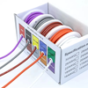 20/22/24/26/28/30 AWG 10m/roll Super Soft Silicone Wire Heat Resistant Flexible Tinned Copper Stranded Cable DIY 5 Color