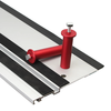 20mm Dog Hole Woodworking Table Limit Blocks 1pc/2pcs Aluminum Alloy Guide Rail Track Workbench Peg Brake Bench Clamp