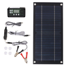 20W High Effiency Monocrystalline Silicon Solar Panel Kit with 12V Battery 100A Charger Controller for RV Airplane Touri