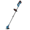 21V 4000mAh Cordless Electric Grass Trimmer Lawn Mower Lithium-Ion Cordless Weed Cutter Kit Garden Tools W/ 2 Batteries