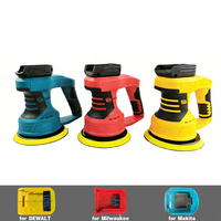 21V Car Electric Polisher Polishing Wax Tool Sanding Rust Removal Machine for Milwaukee/DEWALT Battery