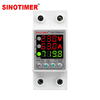 220V 40A/63A Adjustable Voltage Relay with Over Under Voltage Protection Over Current Limit Precision Wattmeter Energy M