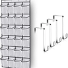 24-Grid Door Hanging Storage BagMulti-Layer Grid Storage Hanging Bag With 4 Hooks