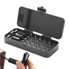 24 In 1 Magnetic Ratcheting Screwdriver Set Precision Repair Tools Kit Steel Construction Portable Case