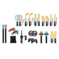 24-in-1 Switch2 Sports Motion Sensor Set with Tennis Racket Fishing Rod Gun Stock Wrist Strap and Leg Strap