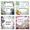 24 Pages Double-sided Hand-painted Coloring Painting Paper English Book Children Adult Decompression Drawing Coloring Bo