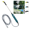 2400mAh Pressure Electric Sprayer with Battery Level Indicator Garden Spray Irrigation Tool USB Rechargeablewith 3 Nozzl