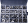 240PCS 24 Models Micro USB Connector Socket Jack USB Connectors USB Female Box Set for MP3 Gaming Console Cellular Phone