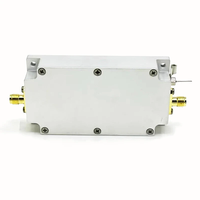 2.4GHz Microwave RF Power Amplifier Module 10W Output 40dB Gain High-Frequency Amplifier Board for Wireless Communicatio