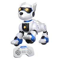 2.4GHz RC Robot Dog Electronic Walking Dancing Dog Intelligent Touch Remote Control Pet Dog Toy for Children
