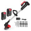 24VF/36VF/42VF Electric Lawn Mower Grass Trimmer Gardening Tool w/ 1/2pcs Battery
