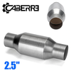 2.5 inch In/Out Catalytic Converter Universal High Flow Stainless Steel