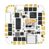 25.5x25.5mm Flywoo GOKU GN745 45A AIO BL_32 MPU6000 V3 Flight Controller 1MB Flash Integrated with 4in1 ESC for RC Drone
