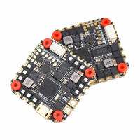 25.5X25.5mm JHEMCU GHF745AIO MPU6000 F745 Flight Controller with 5V 10V BEC AIO BL_32 G071 40A / 50A 4in1 ESC 3-6S Suppo