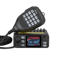 25W 200CH Walkie Talkie VHF UHF Dual BandMini Car Radio Amateur Radio Transceiver