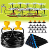 28m DIY Garden Flowering Water Dripping Spraying Irrigation System Greenhouse Planting