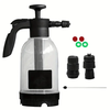 2L Foam Watering Can Transparent HDPE Air Pressure Pump Sprayer 1:50 Ratio Car Wash and Garden Use