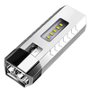 2*LED+5*COB Three Light Sources Flashlight 18650 USB Rechargeable Portable WaterproofLed Torch With Power Bank Functio