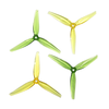 2Pairs / 6 Pairs HQProp Ethix P2 5129 5.1 Inch Poly 3-Blades Pickle Propeller 1.5mm Shaft for FPV Racing Drones