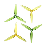 2Pairs / 6 Pairs HQProp Ethix P2 5129 5.1 Inch Poly 3-Blades Pickle Propeller 1.5mm Shaft for FPV Racing Drones