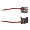 2pcs 1.7g Micro Digital Linear Servo 3.7V-5V 1mm JST Plug for 15g-40g Mini RC Airplane Model