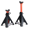 2pcs 6T Axle Stands Car Jack 6 Ton Lifting Capacity Double Locking Universal Heavy Duty Security Brackets with Safety Pi