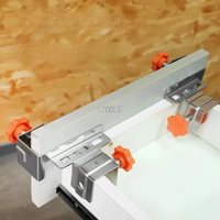 2pcs Adjustable Drawer Front Clamps Stainless Steel DIY Cabinet Assembly No Tools Needed Fits 10-30mm Panels Furniture A