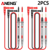 2Pcs ANENG PT1005B 10A 1000V Digital Multimeter Probe Universal Test Lead Needle Pin Wire Pen Cable Kit Current Voltmete
