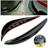 2Pcs Auto Car Front Rear Bumper Corner Guard Cover Anti-collision Strip Anti-Scratch Protector Decorative Strip