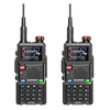 2Pcs BAOFENG UV-5RH PRO Walkie Talkie 10W GPS 640 Channels Type-C Charging NOAA Weather Radio EU Plug