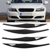 2pcs Front Headlight Eyebrow Decoration Sticker Scratch Resistant Self-Adhesive Installation for BMW 3 Series E90 E91 Se