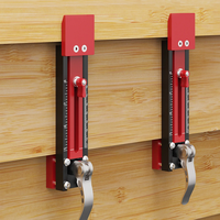 2PCS Gecko Gauge Siding Installation Tool Siding Mounting Kit Adjustable Siding Reveals Dual Scale Metric/Imperial