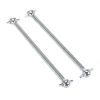 2PCS HBX 2996A 2996 FC610 1/10 RC Car Parts Metal Rear Drive Shaft Vehicles Models Spare Accessories T2112