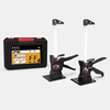 2pcs Labor Saving Arm Jack Multi Function Lifting Tool 13 Inch Alloy Steel 440 Pounds Capacity Adjustable Height for Doo