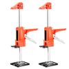 2PCS Labor Saving Handle Arm Jack Woodworking Clamps 400KG Lift Capacity Multi-Function Height Adjustment Lifting Device