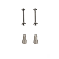 2PCS LDRC 1802 1803 A01 A02 1/18 RC Car Upgraded Parts Metal Drive Shaft Vehicles Models Spare Accessories LA0049