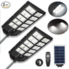 2PCS LED Solar Wall Light Motion Sensor with Remote Control,  3 Modes Flood Lamp