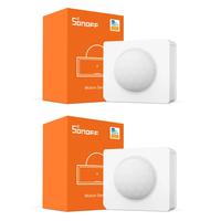 2Pcs SONOFF SNZB-03 Zigbe 3.0 Motion Sensor Detector Smart Control Via eWeLink ZBBridge Required Work With Alexa Google