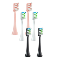 2PCS Tooth Brush Heads Sonic Electric Toothbrush Soft Bristle Nozzles for SOOCAS X3/X3U/X5 Replacement Toothbrush Heads