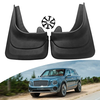 2PCS Universal off-road vehicle car soft rubber mud fender tiles front and rear tire fenders