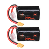 2Pcs URUAV VTC6 18650 4S 14.8V 3000mAh 15/30C 4S1P LR Li-ion LionPack Battery XT60 Plug for GEPRC Crocodile Baby 4 Croco