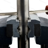 2PCS Vise Jaws Milling Vise Jaw Clamps Magnetic Bench Vice Pad Tools for Gripping Mechanical Pipe Fitting Fixed Protecto