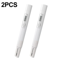 2PCS Xiaomi DUKA ATuMan TDS PH Meter PH TDS EC Meter Range 0-4999ppm Temperature 0-80 centigrade Meter Digital Water Qua