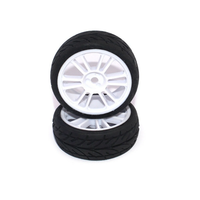 2PCS ZD Racing 6296 Tires Set for RAPTORS BX-16 9051 1/16 2.4G 4WD Touring Rc Car Parts