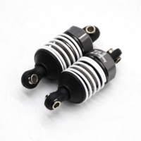 2PCS ZD Racing EX16 S16 1/16 RC Car Spare Oil Filled Shocks Absorber Damper 6626 Vehicles Models Parts Accessories