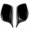 2X M Style Rear Wing Mirror Cover Cap Glossy Black For BMW E60 E61 2003-2008