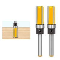 3 Flute 1/4 Shank Tungsten Carbide Router Bit 12.7mm Cutting Diameter 25mm Cutting Length Wood Cutting Tool