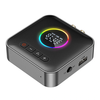 3 in 1 Digital Display bluetooth 5.4 Audio Transmitter Receiver FM Modulator Transmitter 3.5MM AUX RCA USB Type-C Multi-